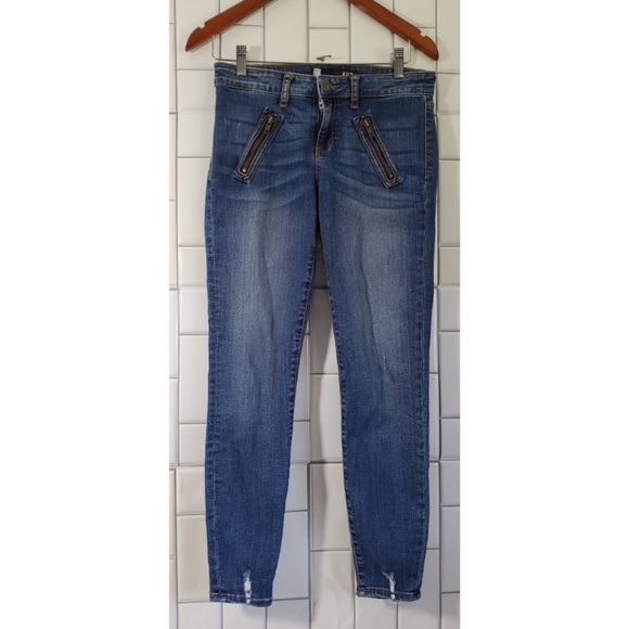 KUT FROM THE KLOTH CONNIE Ankle Skinny Jeans Sz 0 - Picture 1 of 4